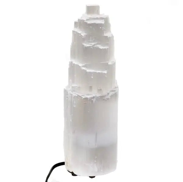 X Large Selenite Lamp