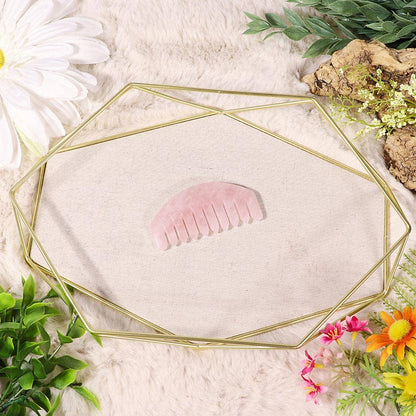 Energy Comb Small - Rose Quartz | Crystal Combs