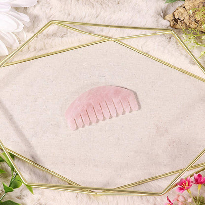 Energy Comb Small - Rose Quartz | Crystal Combs