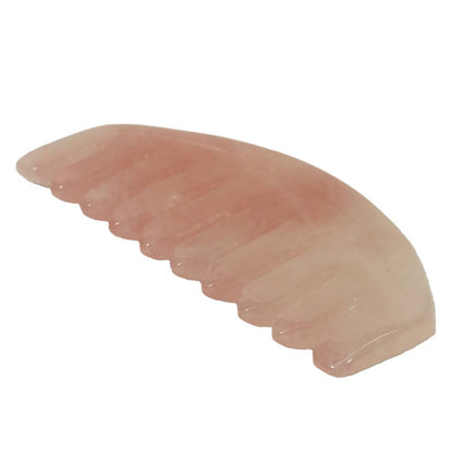 Energy Comb Small - Rose Quartz | Crystal Combs