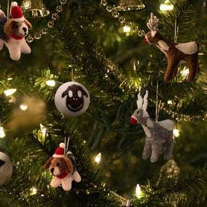 Wool Christmas Ornaments